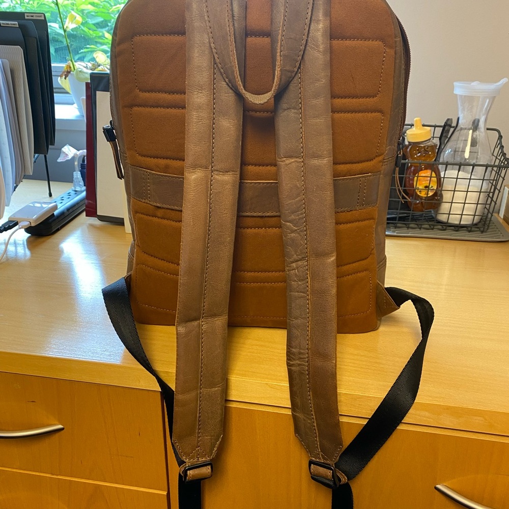 Leather Backpack - Picture 3 of 7